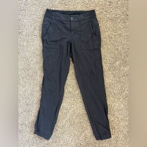 Athleta Womens Jogger Pants Size 6 Black Pullon Style 596344-00